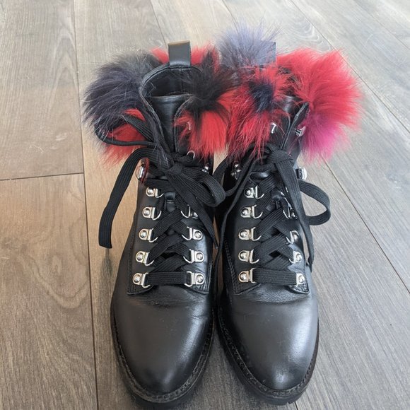 Rebecca Minkoff Fox Fur Boots - Picture 4 of 4